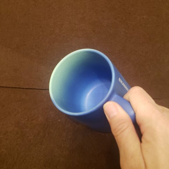 STARBUCKS Blue Green Ombre Summer Coffee Mug 14 fl oz - Picture 9 of 11